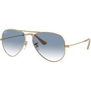 Women’s Ray Ban Gradient Blue Aviator Sunglasses